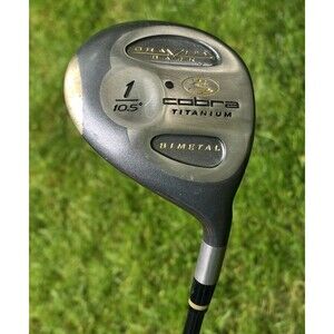 Cobra Titanium Bimetal Gravity Back Driver w/Brass Heal Weight 44.5” RH R Flex